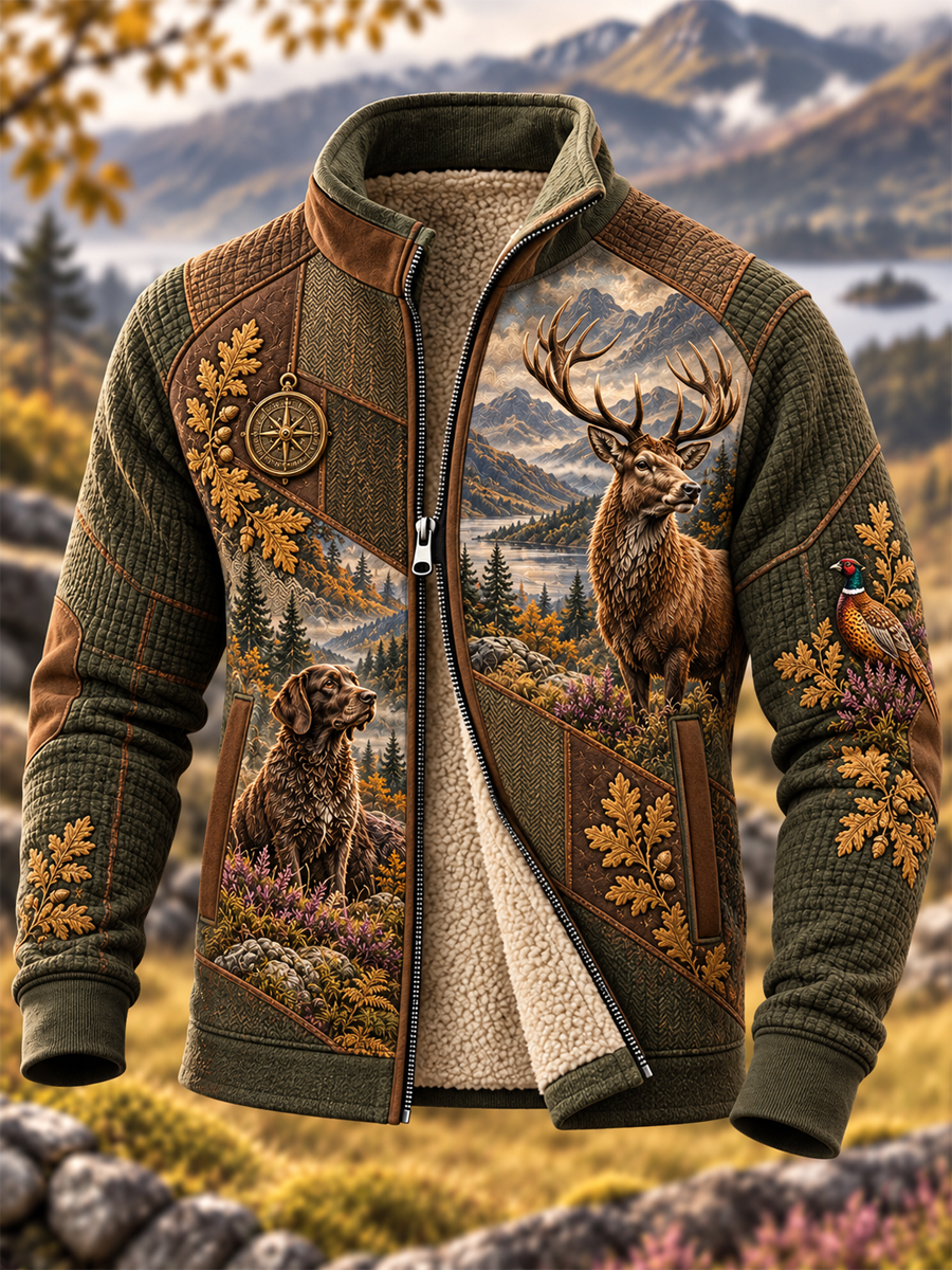 Men's Hunting Season Culture Composite Fleece Jacket