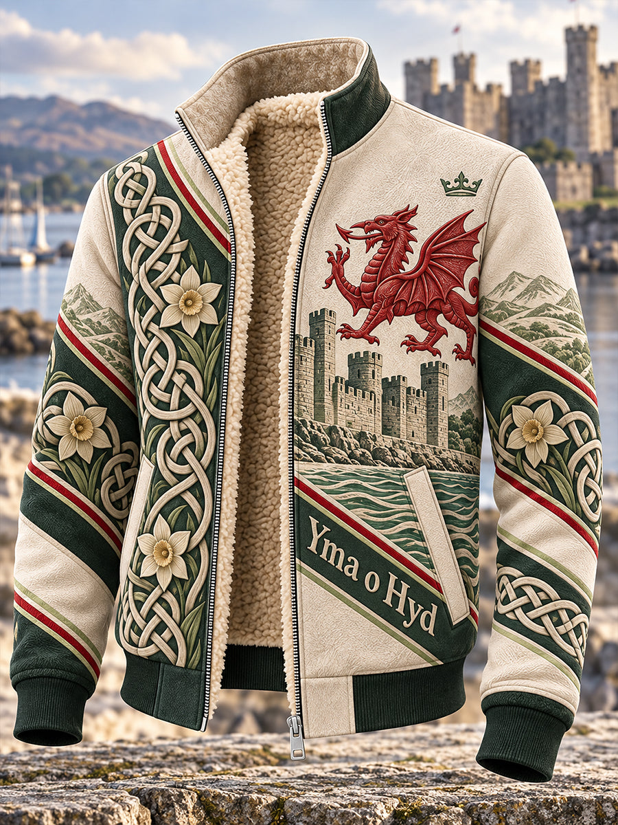 Men's UK Wales Fleece-Lined Jacket