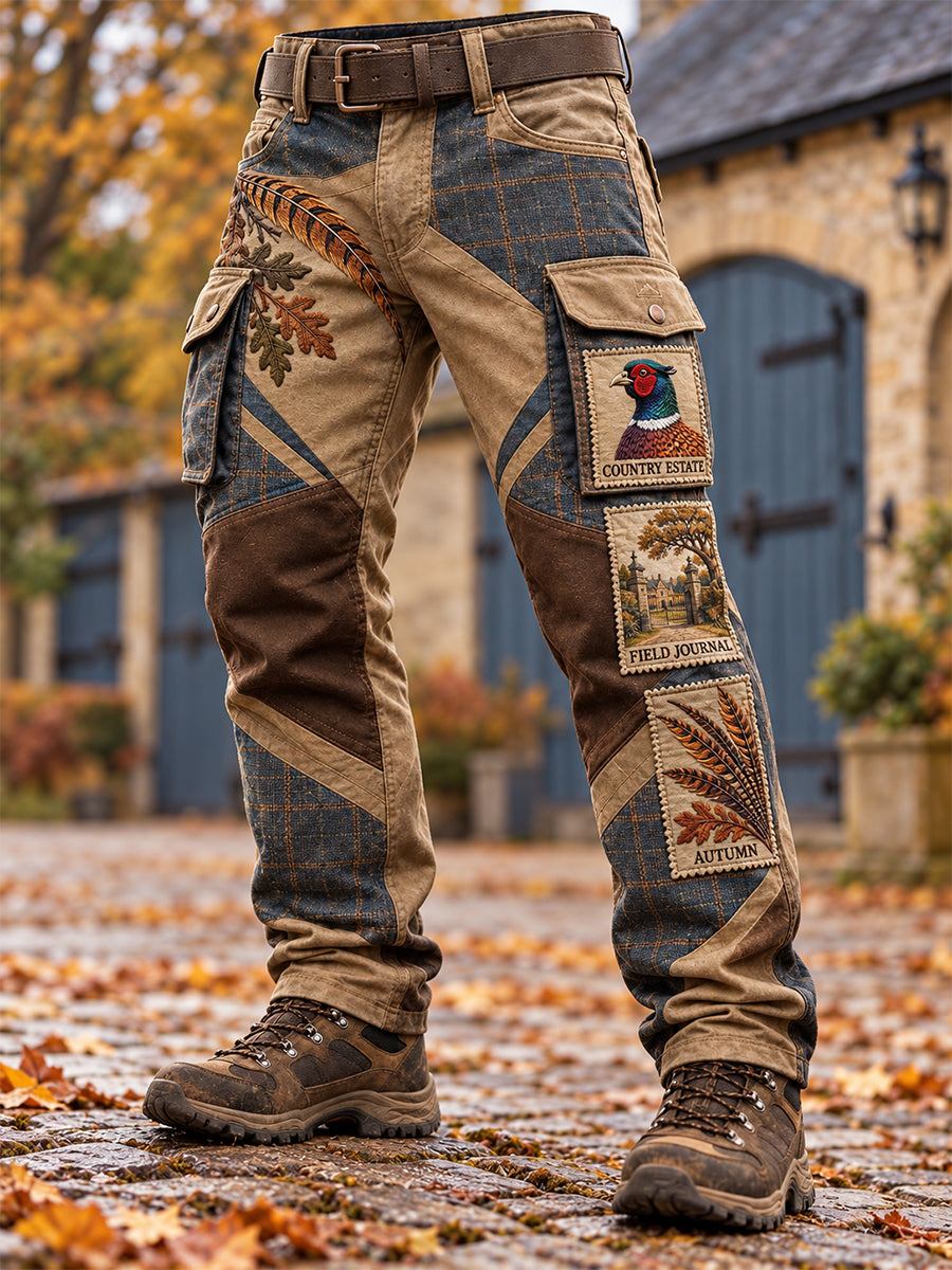 Men's British Hunting Season Casual Work Pants