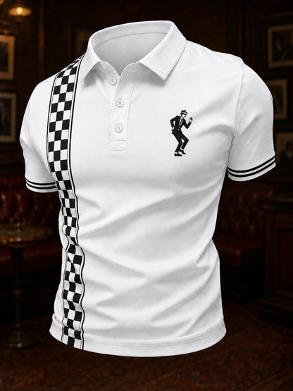 Men's Ska Revival Style Printed Shirt