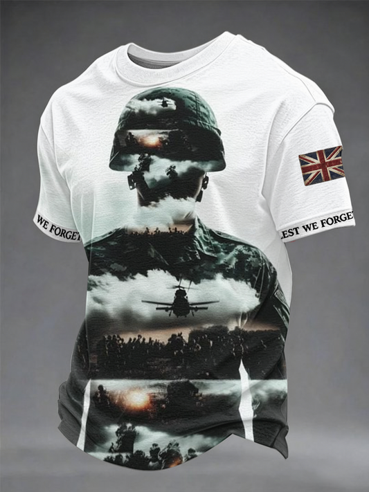 Men's Lest We Forget Short Sleeves T-shirt