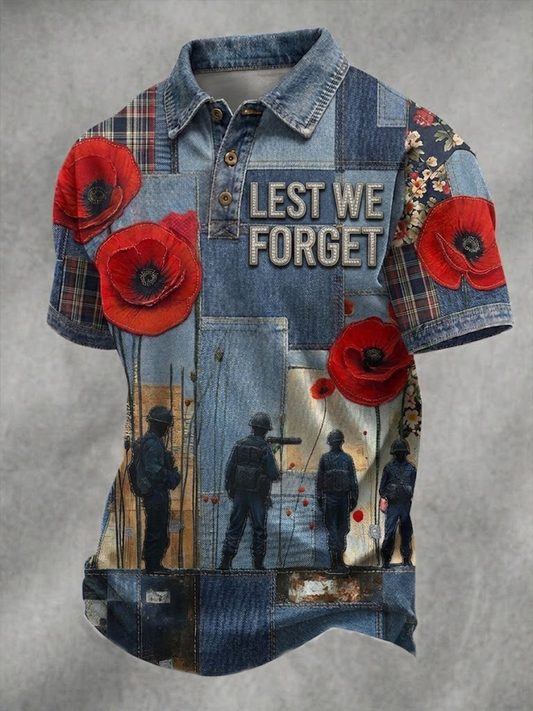 Men's Lest We Forget Shirt