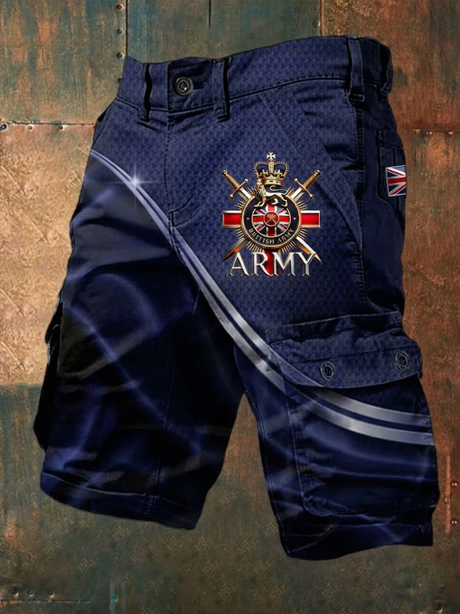 Men's Army Cargo Shorts