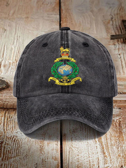 Unisex British Navy Print  Hat