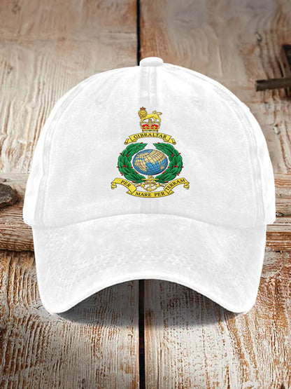 Unisex British Navy Print  Hat