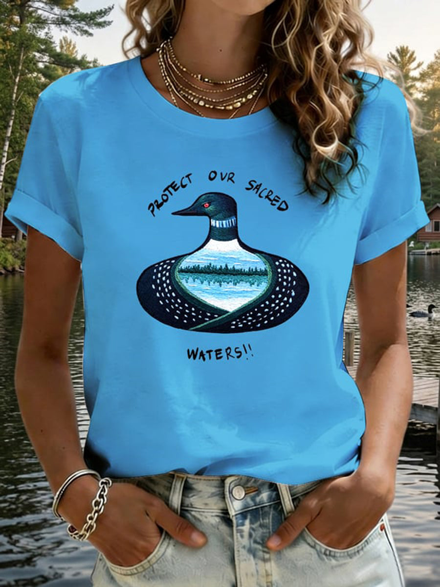 Women's Save The Boundary Waters Print T-shirt