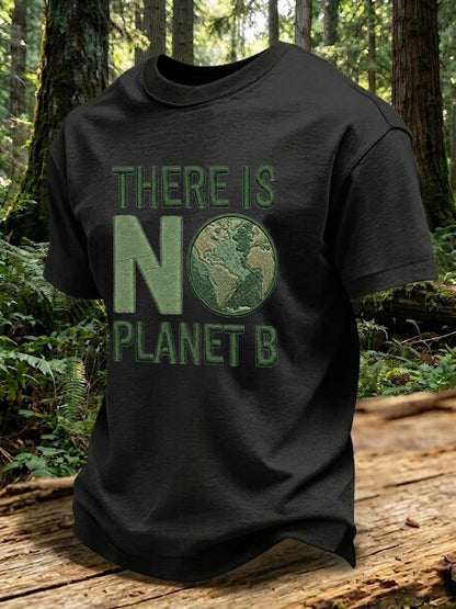 Men's There Is No Planet B Printed T-shirt