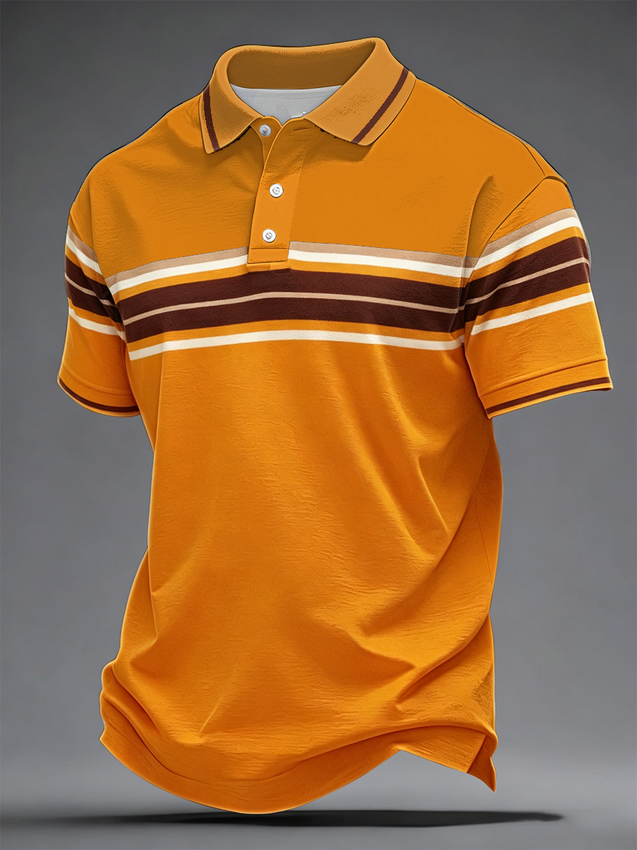 Men's Retro polo shirt