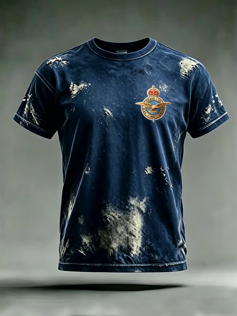 Men's Royal Air Force print short sleeves t-shirt