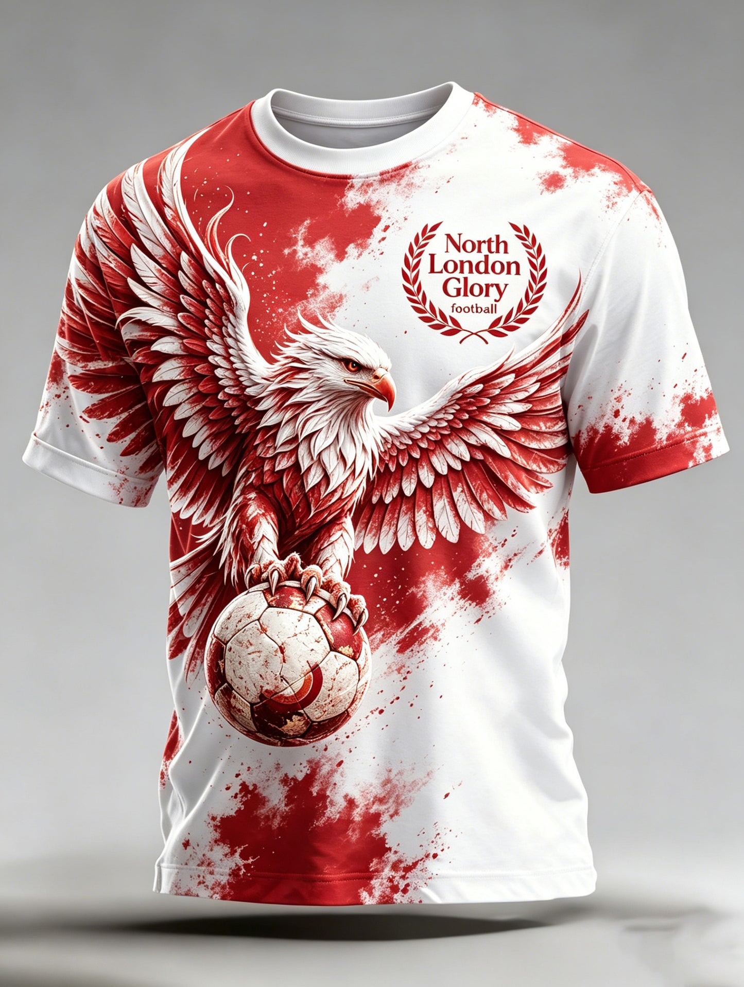 Men's Football Cheering Art Print T-Shirt