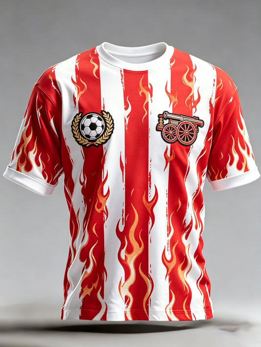 Men's Football Cheering Art Print T-Shirt