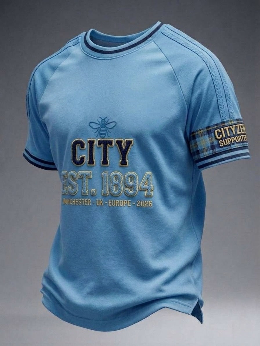 Men's City It's In The Blood Short Sleeves T-shirt