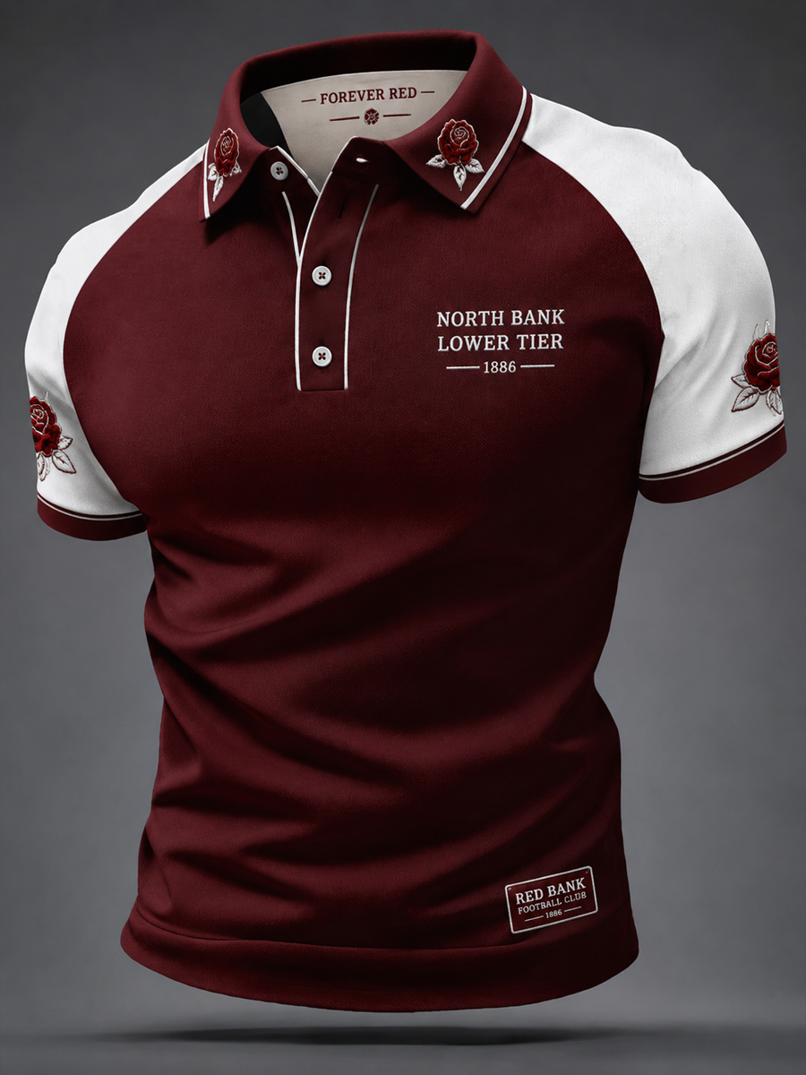 Men's north London forever Printed three buttons shoulder sleeve