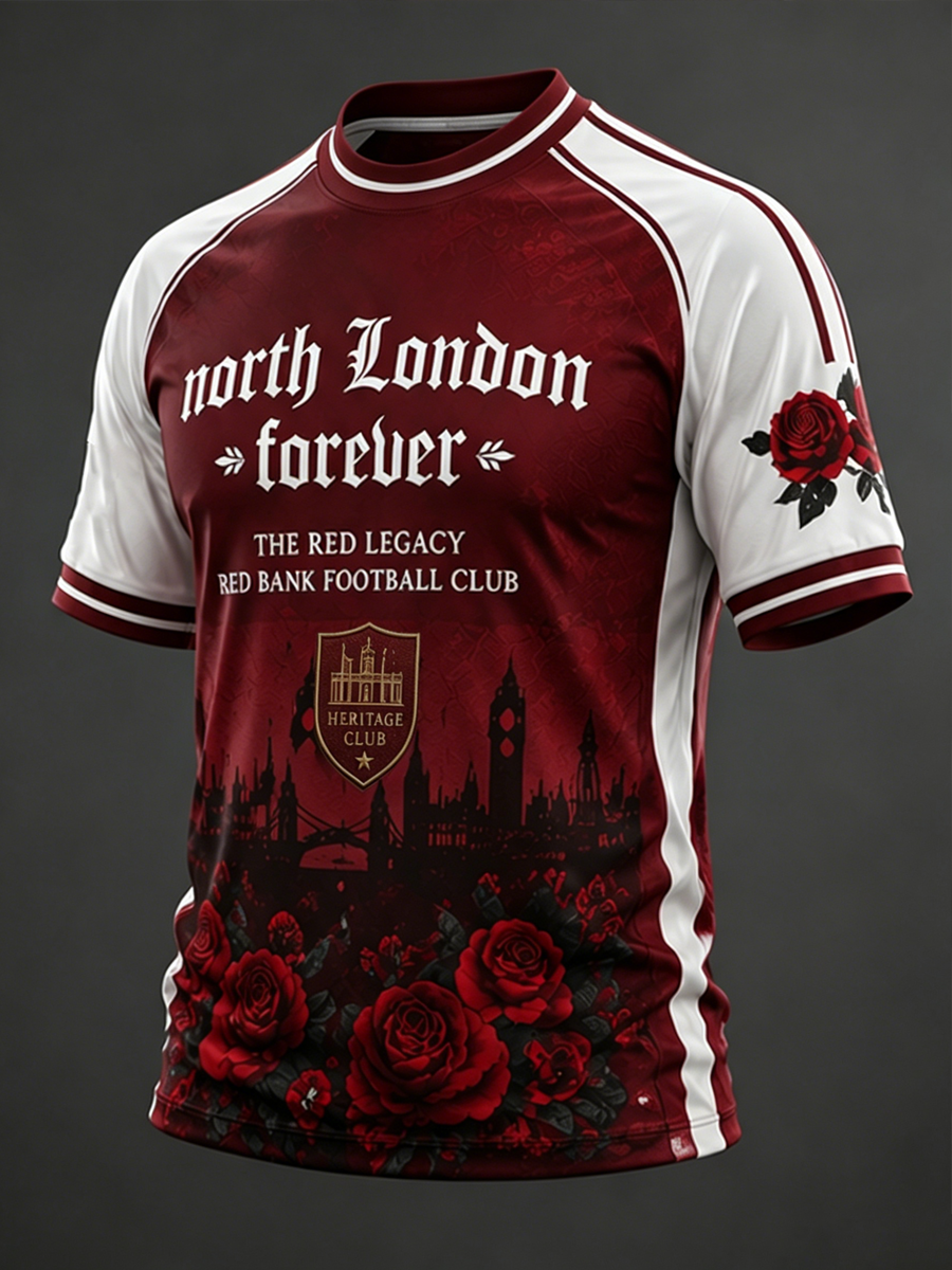 Men's north London forever Printed short sleeve t-shirt