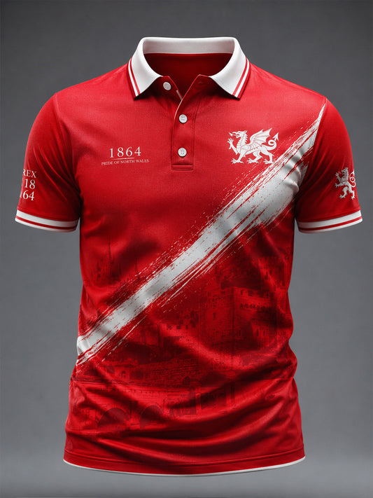 Men's Wrexham Football Lover Printed Shirt