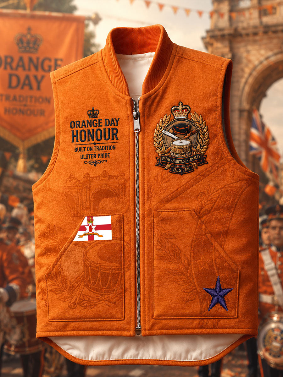 Men's 12th July Orangemen's Day Printed Coat