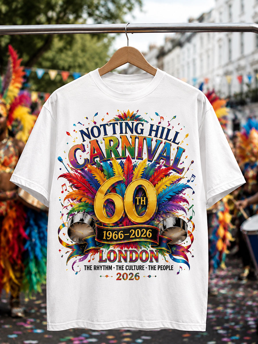 Men's 60th Anniversary Carnival Graphic Short Sleeve T-shirt