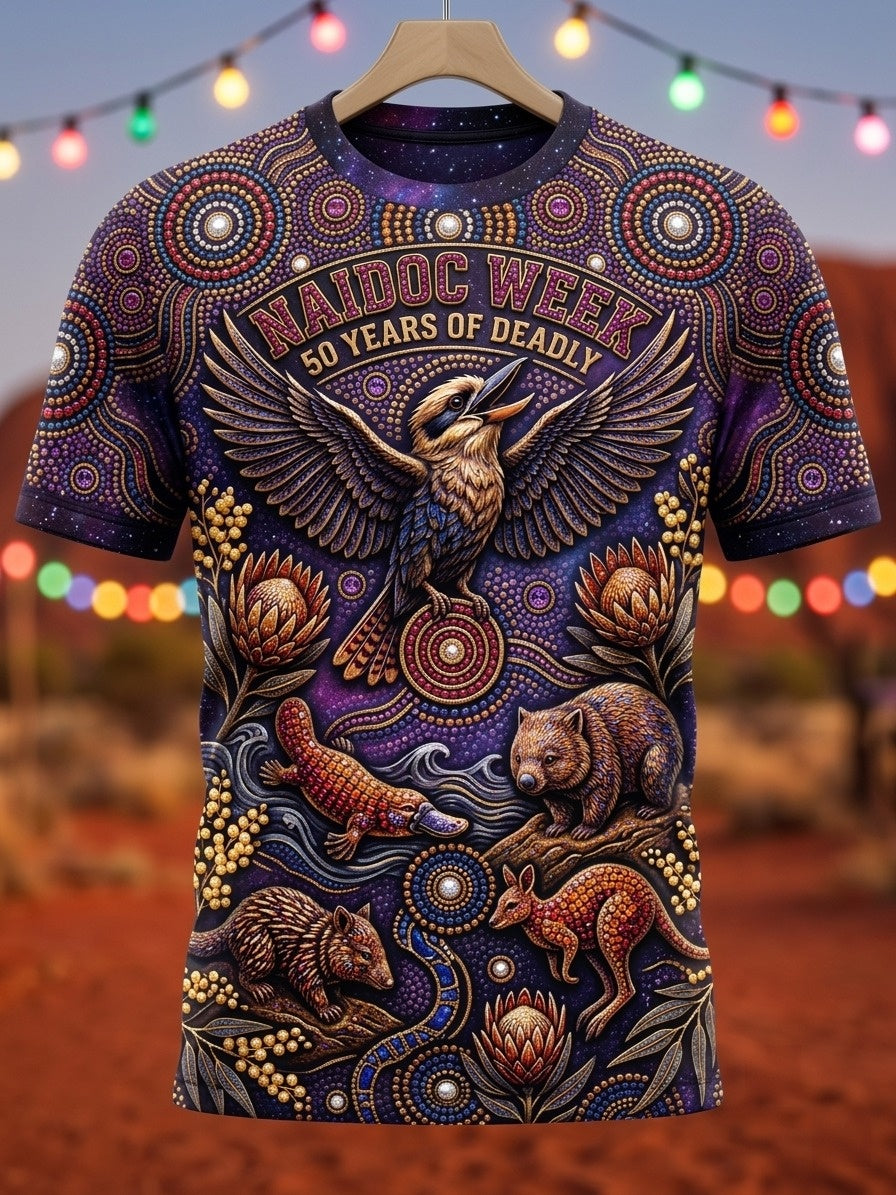 Men's Australia Naidoc Week Short-Sleeve T-Shirt