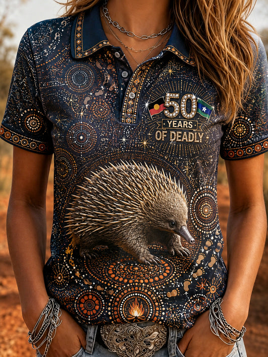 Women's Australia Naidoc Week Polo T-Shirt