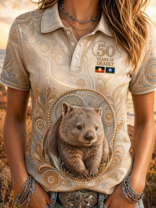 Women's Australia Naidoc Week Polo T-Shirt