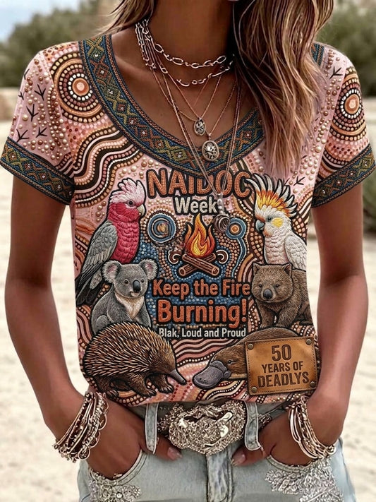 Women's Australia Naidoc Week Short-Sleeve T-Shirt