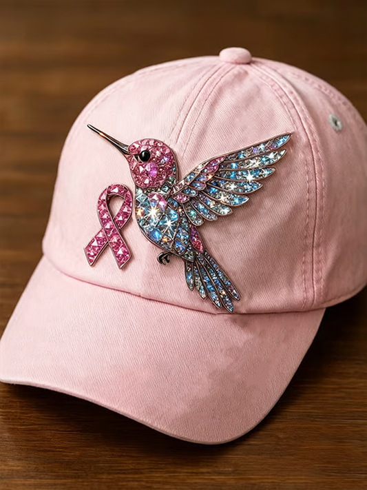 Unisex Hummingbird print Hat