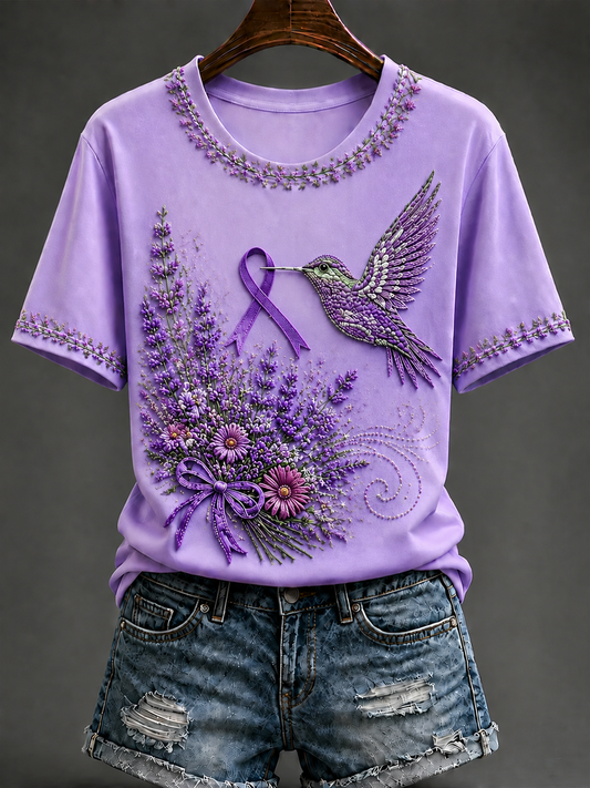 Women's Alzheimer's Disease Short-sleeved T-shirt
