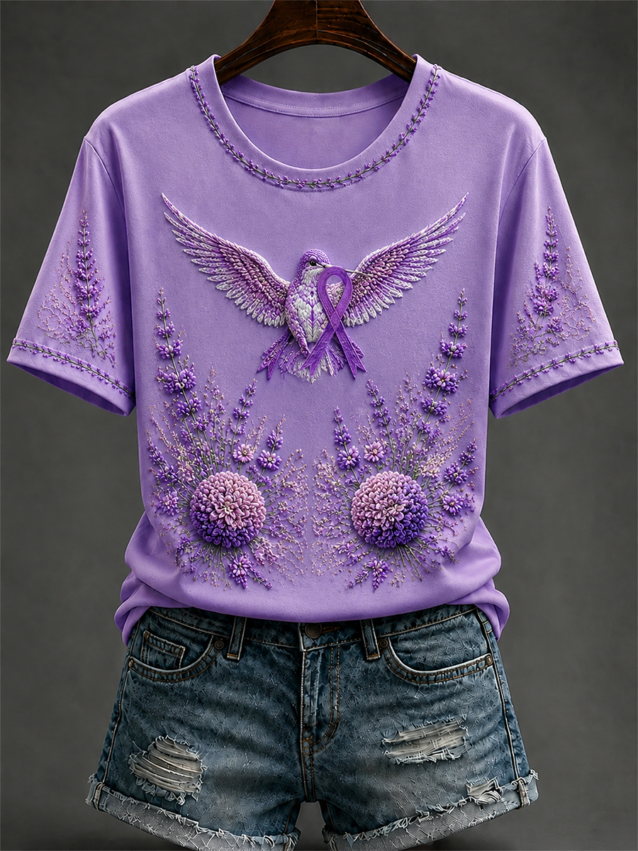 Women's Alzheimer's Disease Short-sleeved T-shirt