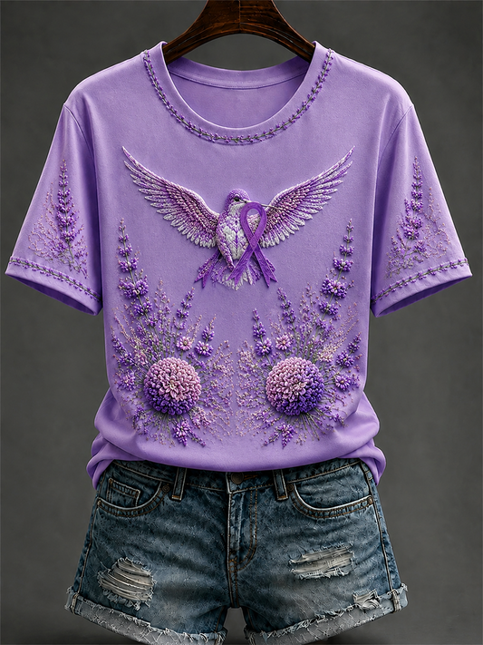 Women's Alzheimer's Disease Short-sleeved T-shirt