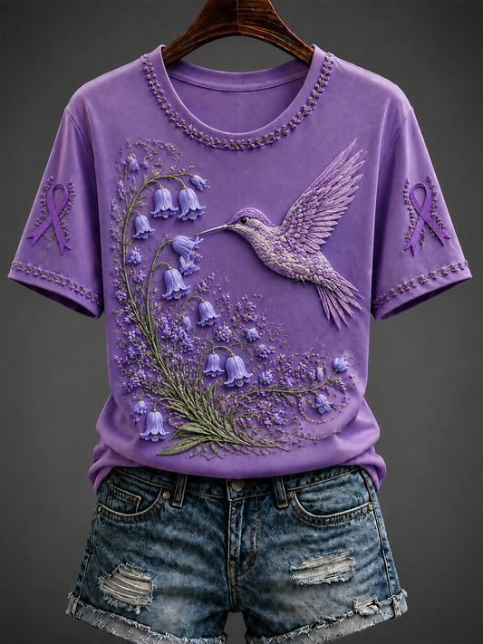 Women's Alzheimer's Disease Short-sleeved T-shirt