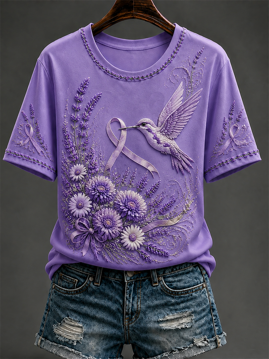 Women's Alzheimer's Disease Short-sleeved T-shirt