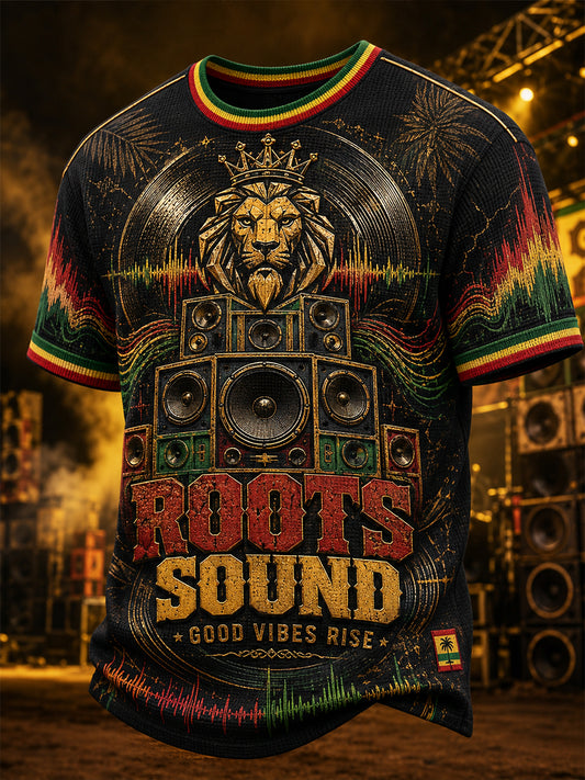 Men's Reggae Short Sleeve Shirt