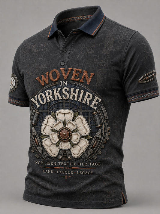 Men's Yorkshire England Short Sleeves T-Shirt