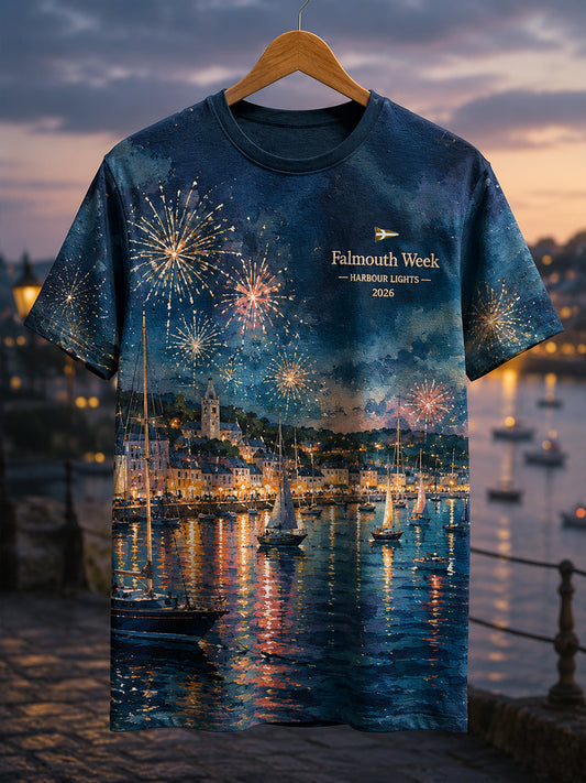 Men's Falmouth Week Print Casual T-shirt