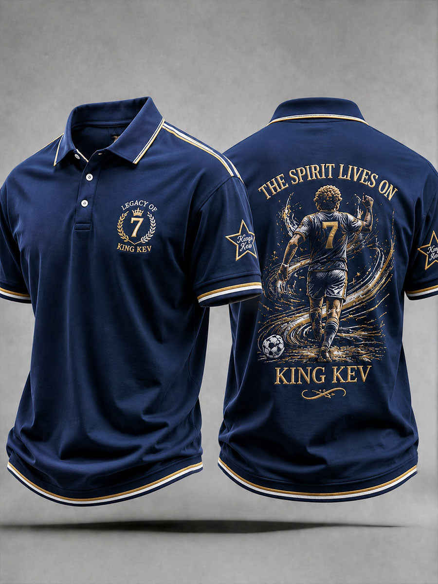 Men's British Football Tribute No.7 Tops