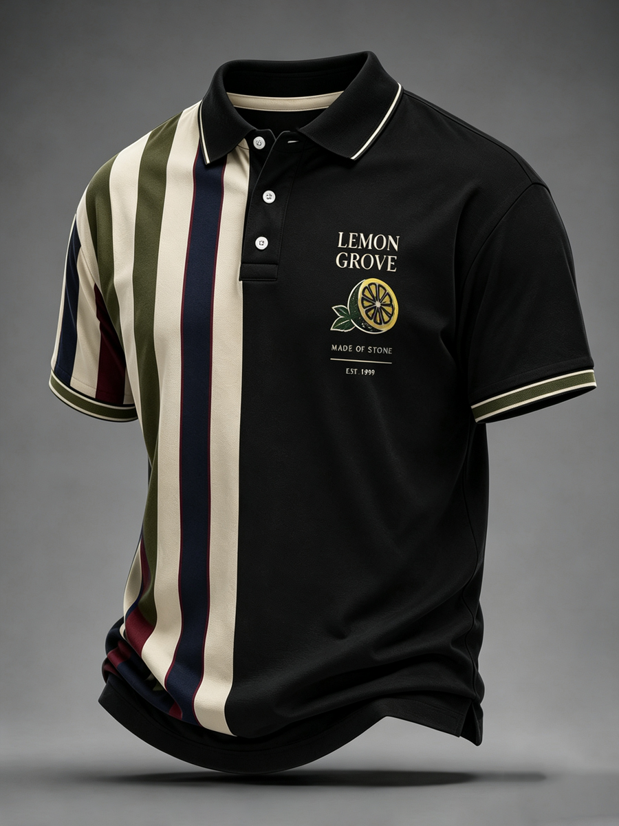 Men's Modern Culture Lover Printed polo shirt