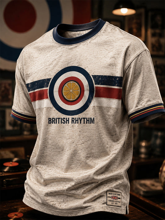 Men's Modern Culture Lover Printed short sleeves t-shirt