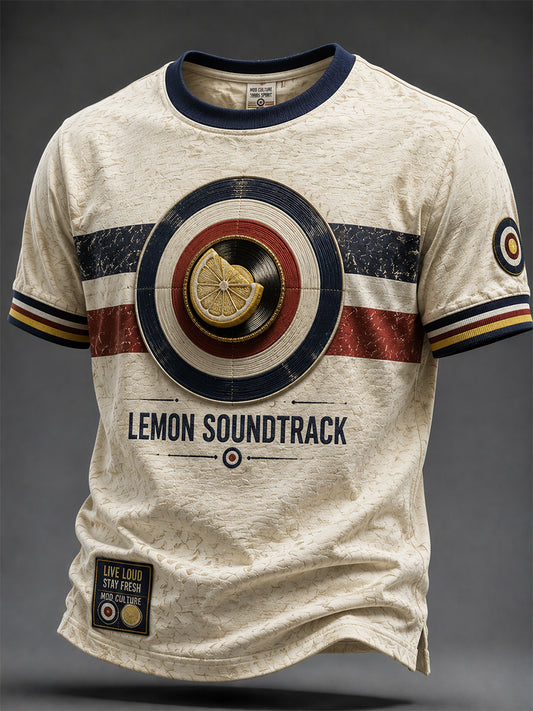 Men's Modern Culture Lover Printed short sleeves t-shirt