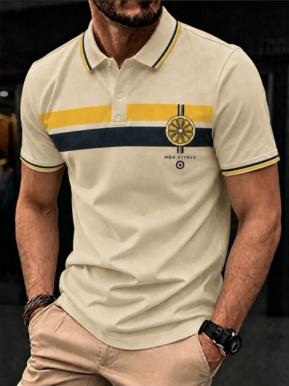 Men's Modern Culture Lover Printed polo shirt