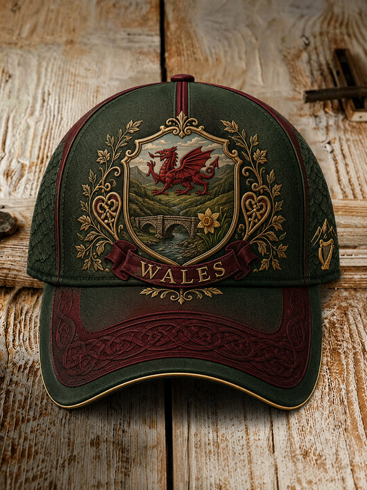 Unisex Wales Welsh Rugby Lover  Hat