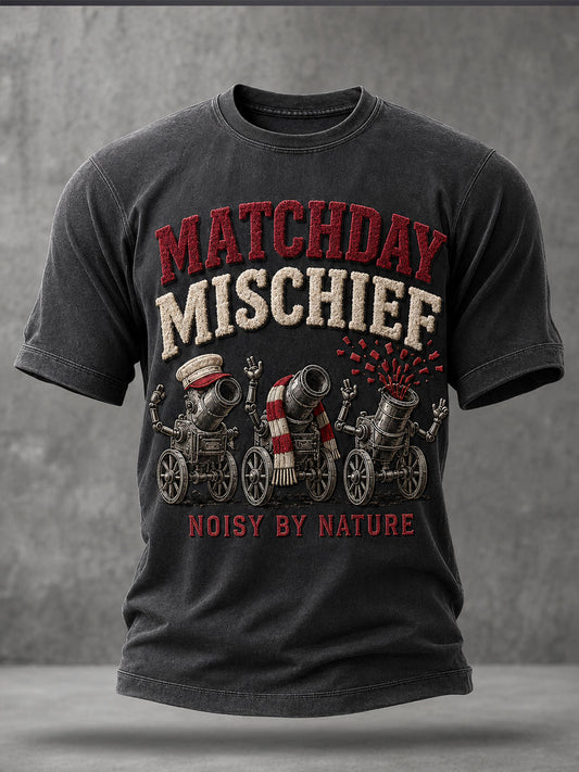 Men's North London Football Lover Art Printed T-shirt