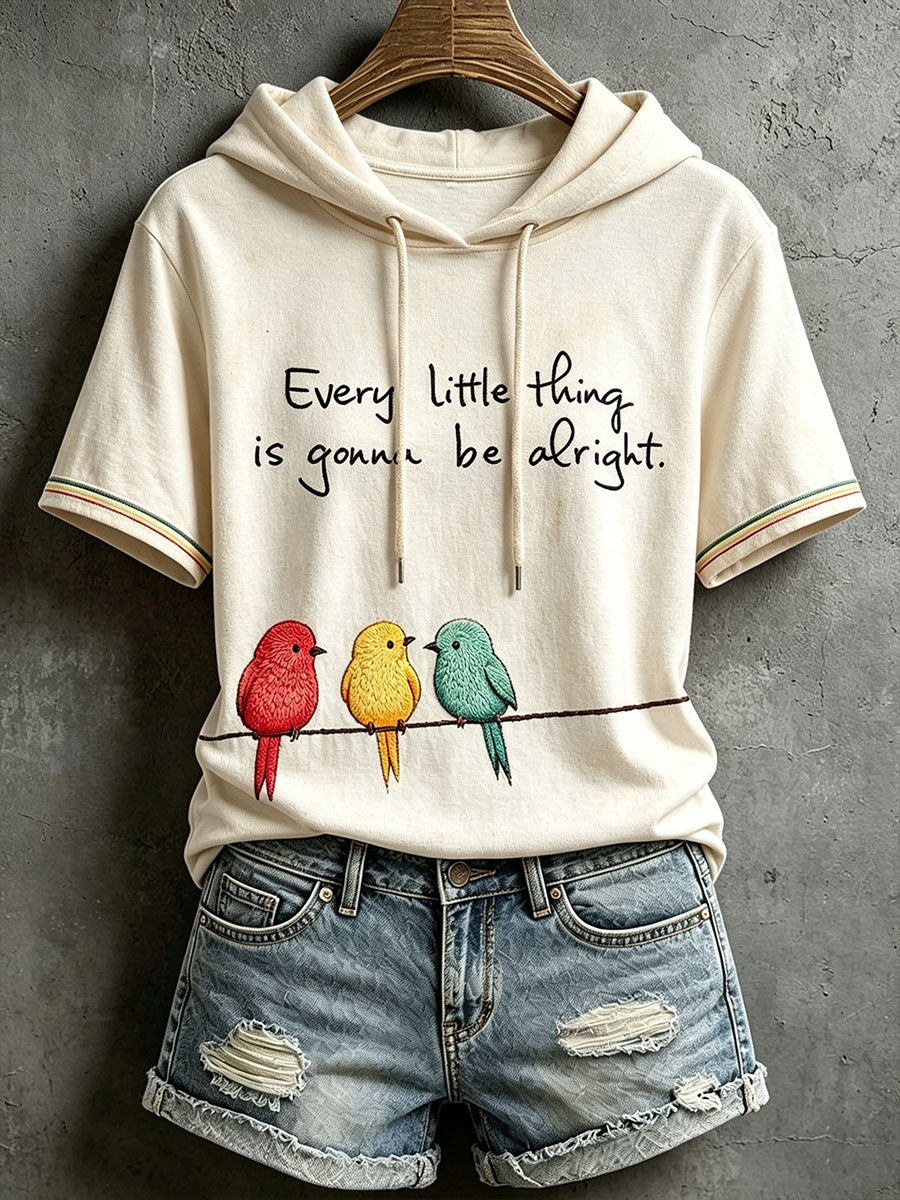 Women's  Every Little Thing Is Gonna Be All Right Sweatshirt
