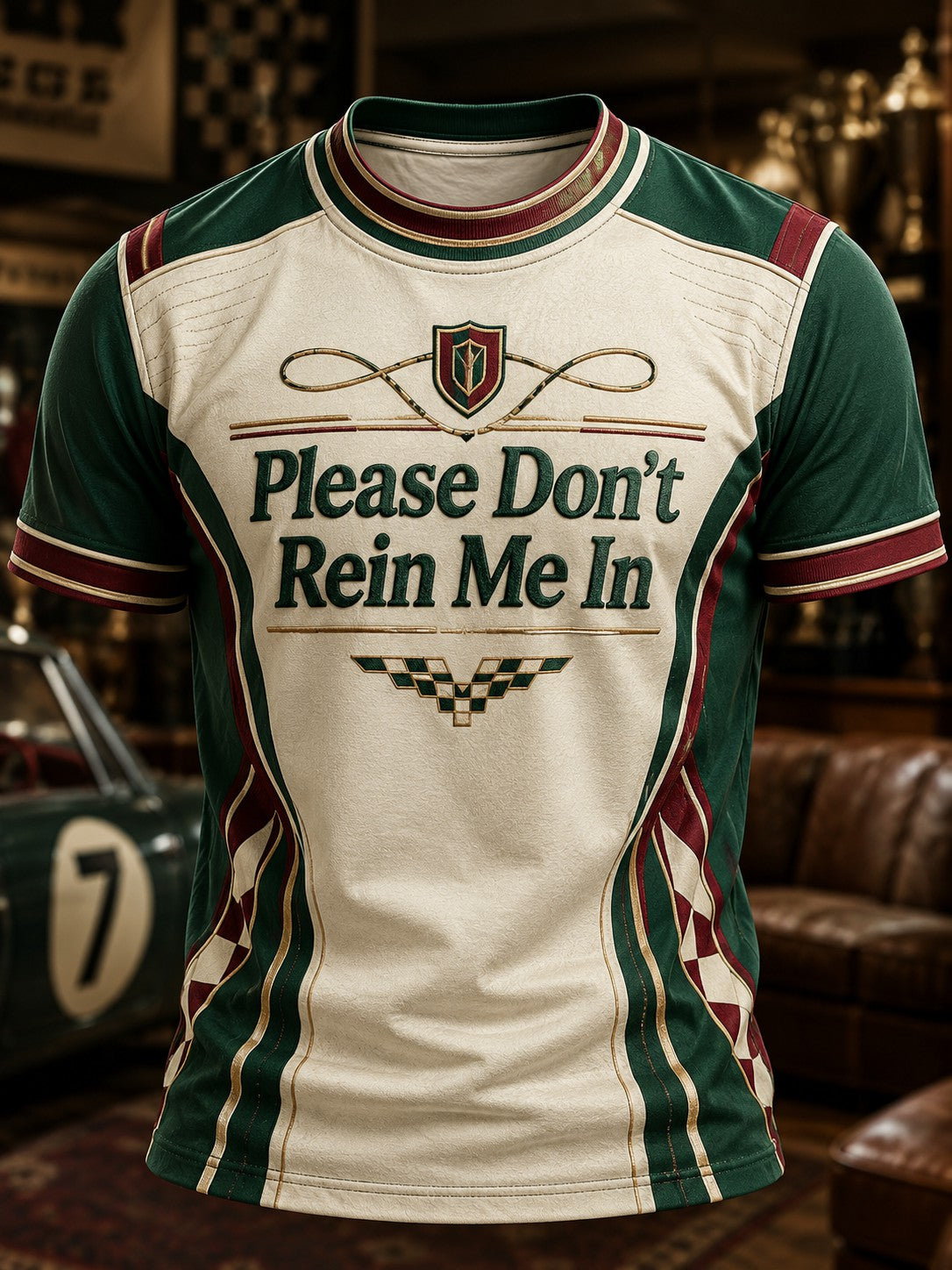 Men's Please Don’t Rein Me In Printed T-shirt