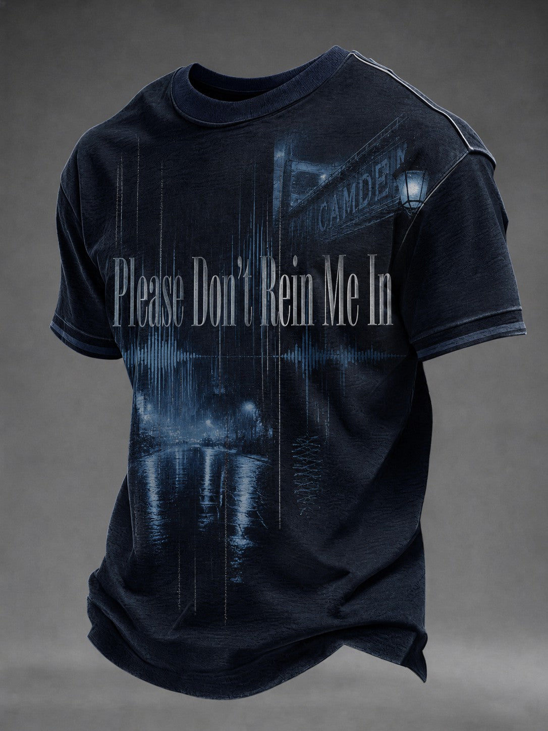 Men's Please Don’t Rein Me In Printed T-shirt