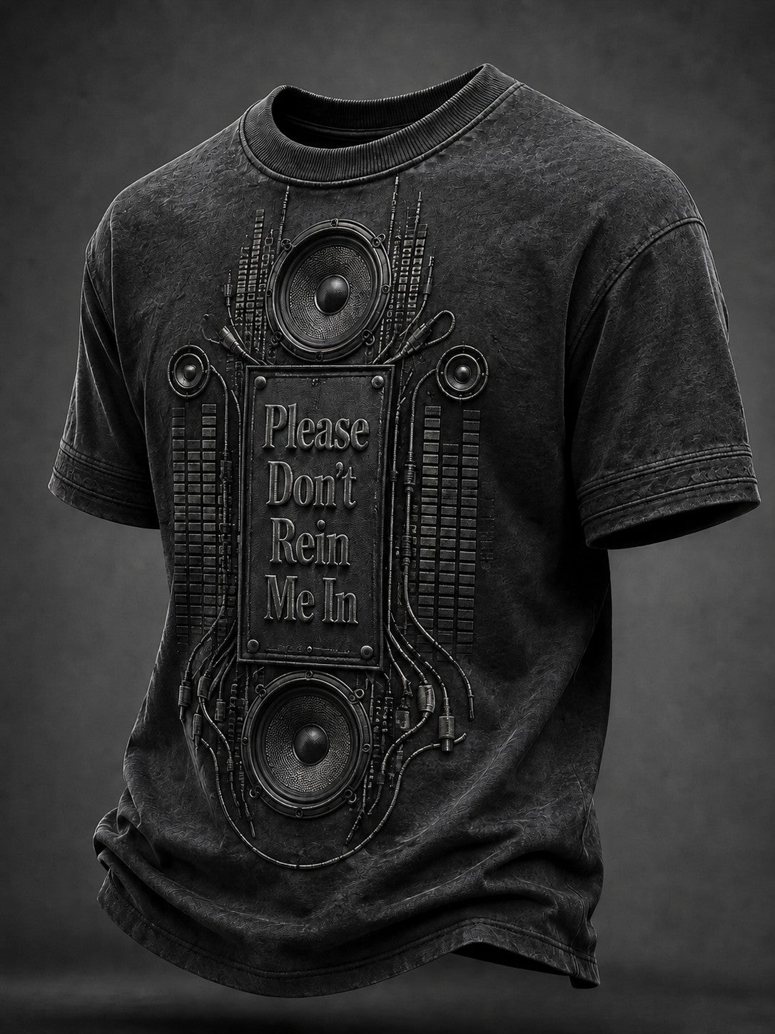 Men's Please Don’t Rein Me In Printed T-shirt
