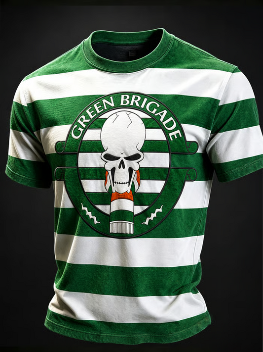 Men's Celtic Football Printed short sleeves t-shirt
