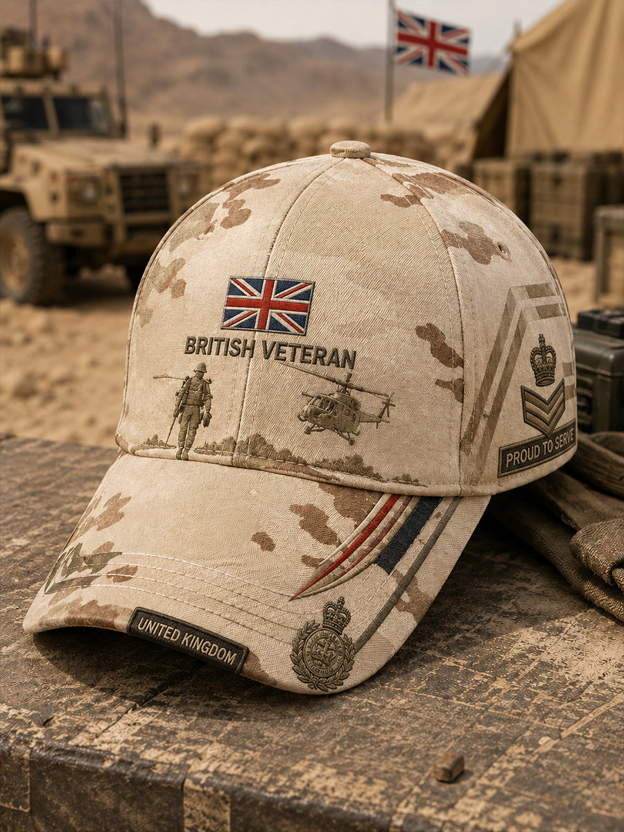 Men's Veteran Memorial Graphic Print Hat
