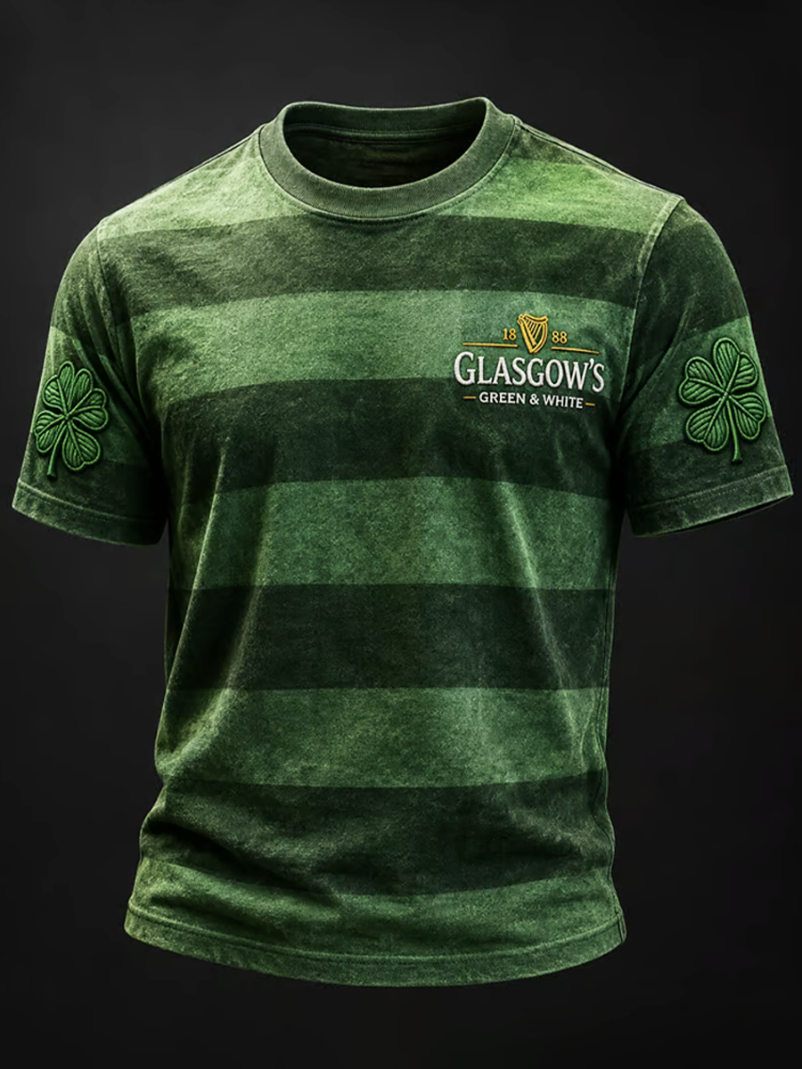 Men's Celtic Football Printed short sleeves t-shirt