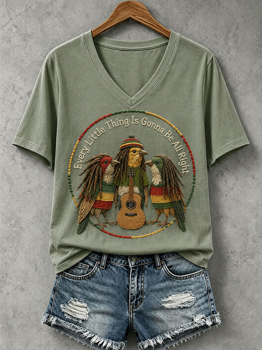Women's Every Little Thing Is Gonna Be All Right T-Shirt