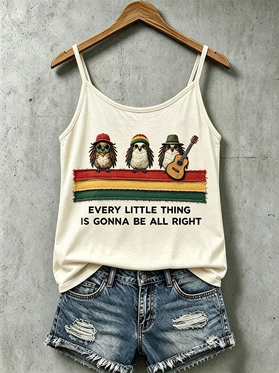 Women's Every Little Thing Is Gonna Be All Right Tank Top